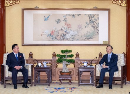 China Beijing Yang Jiechi Dprk Ambassador Meeting - 28 Oct 2021