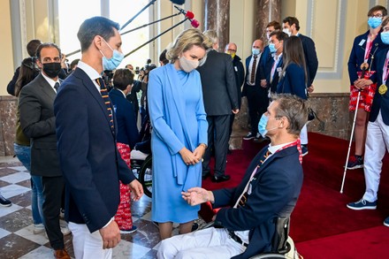 Royals Reception For Athletes, Brussels, Belgium - 29 Oct 2021