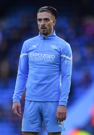 Jack Grealish Manchester City Warms Before Editorial Stock Photo ...