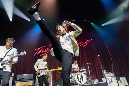 The Hives in Concert at the Brooklyn Bowl, Nashville, Tennessee, USA - 28 Oct 2021