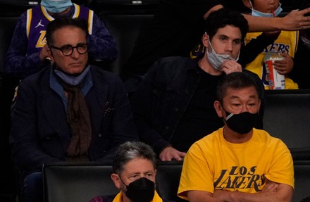Celebrities at Los Angeles Lakers v Cleveland Cavaliers Basketball Game, Staples Center, Los Angeles, California, USA - 29 Oct 2021