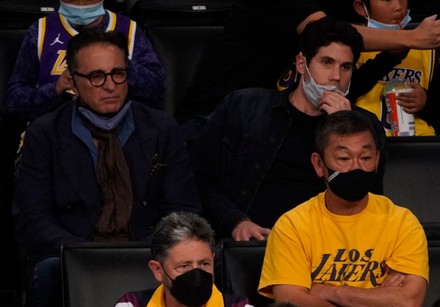 Celebrities at Los Angeles Lakers v Cleveland Cavaliers Basketball Game, Staples Center, Los Angeles, California, USA - 29 Oct 2021