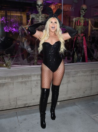 Pretty Little Thing Halloween party in West Hollywood, Los Angeles, California, USA - 29 Oct 2021