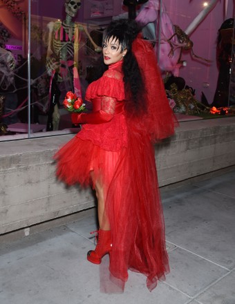 Pretty Little Thing Halloween party in West Hollywood, Los Angeles, California, USA - 29 Oct 2021
