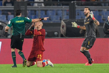 Roma v AC Milan, Serie A, Football, Stadio Olimpico, Rome, Italy - 31 Oct 2021