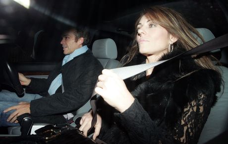 Liz Hurley out and about, London, Britain - 07 Dec 2010