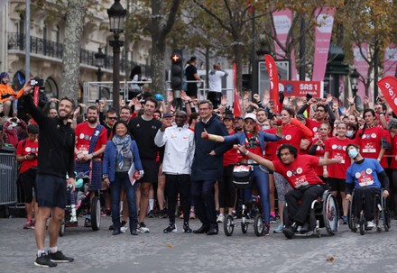 France Paris Paris 2024 1000 Days Countdown Marathon Kipchoge - 31 Oct 2021