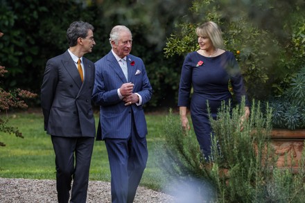 Charles, Prince of Wales in Rome, Italy - 31 Oct 2021