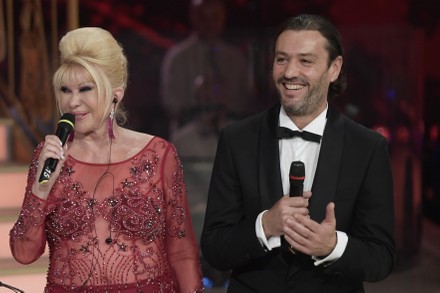 Rossano Rubicondi & Ivana Trump perform at the Ballando con le stelle 2018 in Rome, Italy - 05 May 2018