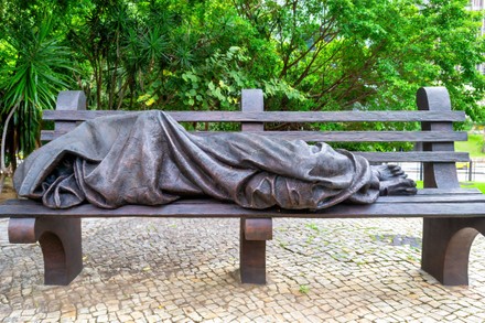 10 Homeless Jesus Sculpture Stock Pictures Editorial Images And Stock   Shutterstock 12582554ax 