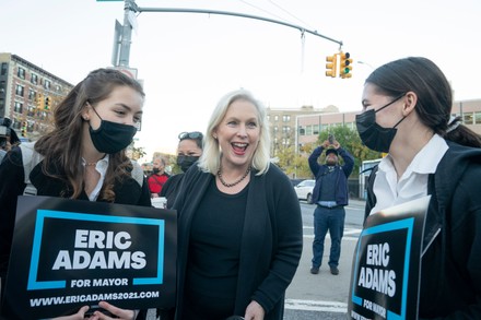 Eric Adams GOTV with U. S. Senator Kirsten Gillibrand and Latino community, New York, United States - 01 Nov 2021