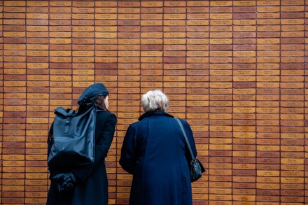 The National Holocaust Names Memorial Is Visited By Local People, In Amsterdam, Netherlands - 02 Nov 2021