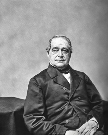 Hannibal Hamlin 18091891 American Politician Served Editorial Stock ...