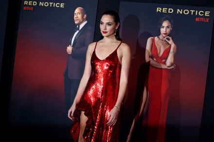 'Red Notice' film premiere, Arrivals, LA Live, Los Angeles, California, USA - 03 Nov 2021