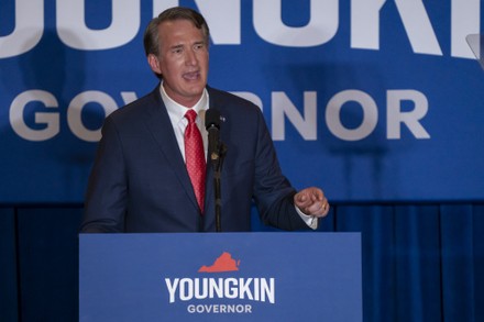 Glenn Youngkin Virginia Republican Gubernatorial Speech, Chantilly, United States - 03 Nov 2021