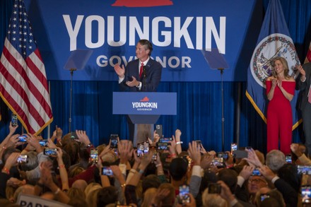 Republican Glenn Youngkin wins Virginia Gubernatorial election, Chantilly, USA - 03 Nov 2021