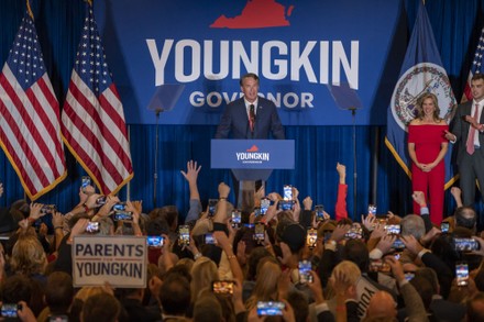 Republican Glenn Youngkin wins Virginia Gubernatorial election, Chantilly, USA - 03 Nov 2021