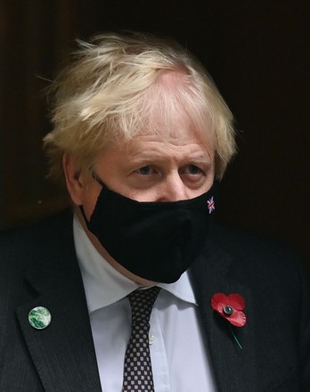 British Prime Minister Boris Johnson Departs Editorial Stock Photo ...