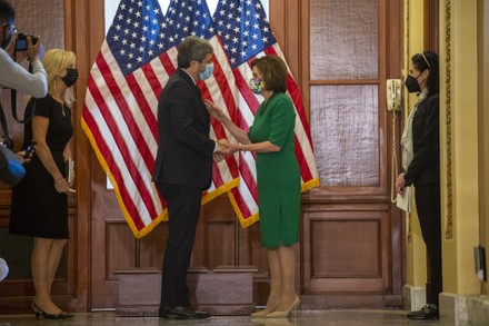 Speaker of the House Pelosi Meets with Italy's Robert Fico in Washington DC, District of Columbia, United States - 03 Nov 2021