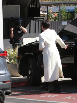 Kris Jenner and Scott Disick filming in Woodland Hills, California, USA - 03 Nov 2021