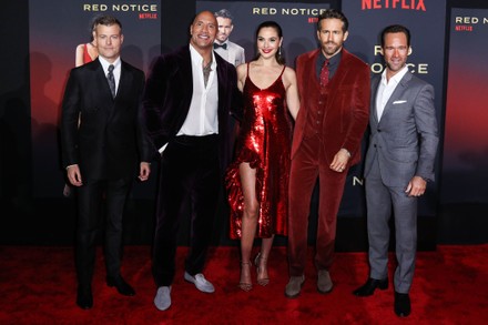 World Premiere Of Netflix's 'Red Notice', Los Angeles, United States - 03 Nov 2021