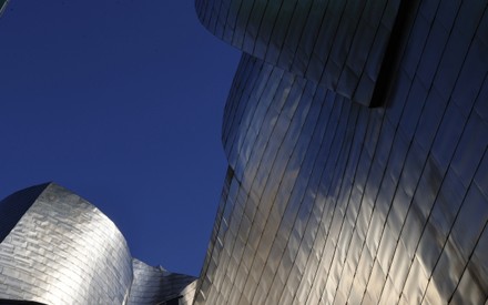 View Titanium Facade Guggenheim Museum Where Editorial Stock Photo ...