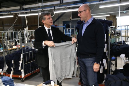 Castres Arnaud Montebourg visits the Reglain company, france - 04 Nov 2021