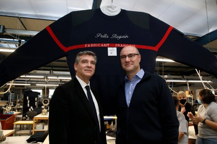 Castres Arnaud Montebourg visits the Reglain company, france - 04 Nov 2021
