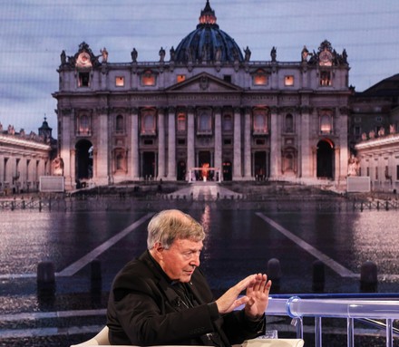 Australian Cardinal George Pell on 'Porta a Porta', Rome, Italy - 04 Nov 2021