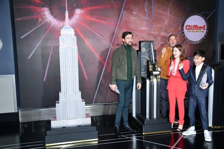 Cast of 'Clifford the Big Red Dog' visit the Empire State Building, New York, USA - 05 Nov 2021
