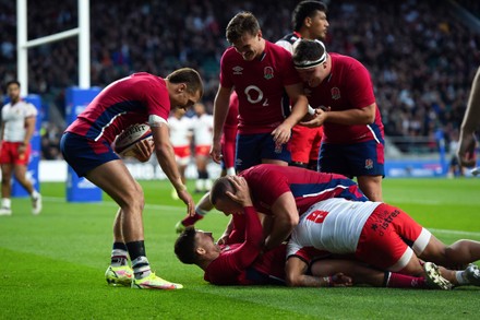 England v Tonga, UK - 06 Nov 2021