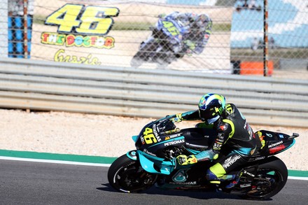 Italian Motogp Rider Valentino Rossi Petronas Editorial Stock Photo