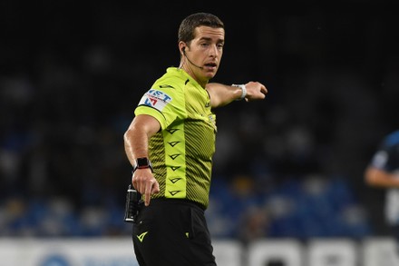 The referee Giovanni Ayroldi during SPAL vs AC Pisa, Italian