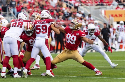 San Francisco 49ers Tight End Charlie Editorial Stock Photo - Stock Image