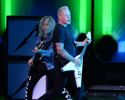 Metallica perform during the WorldWired Tour at Hard Rock Live held at the Seminole Hard Rock Hotel and Casino, Hollywood, Florida, USA - 04 Nov 2021