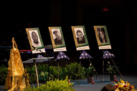 Memorial service for Broward Sheriff Office employees who died from COVID-19, The Faith Center, Sunrise, Florida, USA - 08 Nov 2021