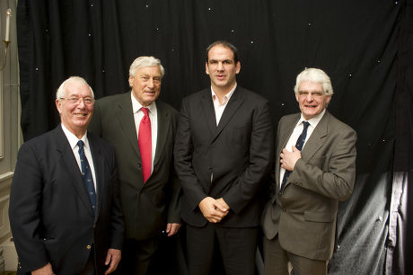 Former British Lions rugby captains at charity dinner, Grosvenor House Hotel, London, Britain - 01 Dec 2010