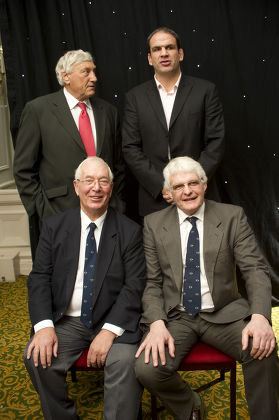 Former British Lions rugby captains at charity dinner, Grosvenor House Hotel, London, Britain - 01 Dec 2010
