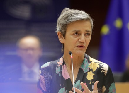 European Executive Vicepresident Margrethe Vestager During Editorial ...