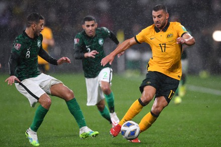 World Cup Qualifier match Australian Socceroos vs Saudi Arabia, Sydney, Australia - 11 Nov 2021