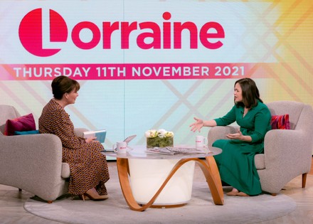 'Lorraine' TV show, London, UK - 11 Nov 2021
