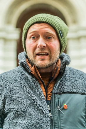 Richard Ratcliffe is on the 19th day of his hunger strike., Foreign Office, London, UK - 11 Nov 2021