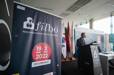 Bogota's International Book Fair &quot;FILBO&quot; Announces South Korea As Guest Country For 2022, Bogotá, Colombia - 10 Nov 2021