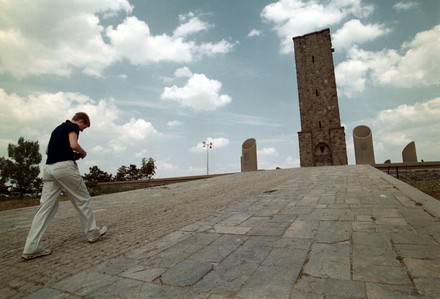 Monument Kosovo Polje Kosovo Polje Named Editorial Stock Photo Stock