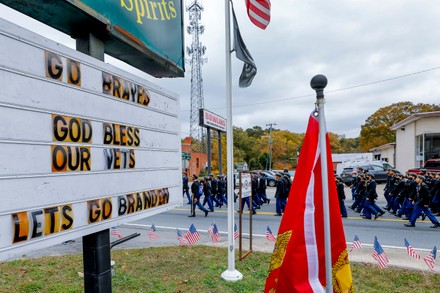 Veterans Day parade in Marietta, Georgia., USA - 11 Nov 2021