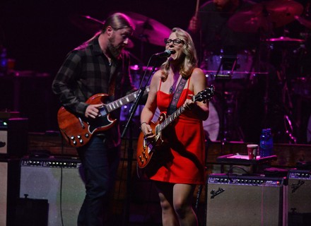 The Tedeschi Trucks Band in concert at The Kravis Center for the Performing Arts, West Palm Beach, Florida, USA - 11 Nov 2021
