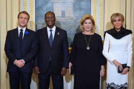 Inaugural dinner for the Paris Peace Forum, Elysee Palace, France - 11 Nov 2021