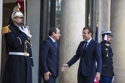 Egyptian President Abdel Fattah al-Sissi in Paris, France - 12 Nov 2021