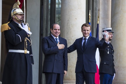 Egyptian President Abdel Fattah al-Sissi in Paris, France - 12 Nov 2021