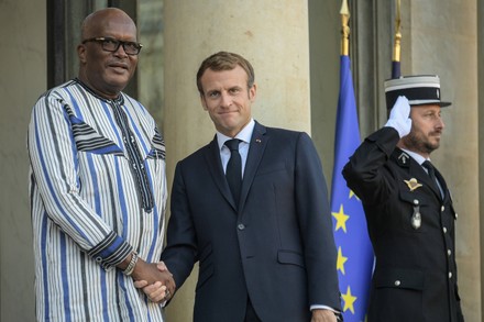 Emmanuel Macron Sahel situation meeting, Paris, France - 12 Nov 2021